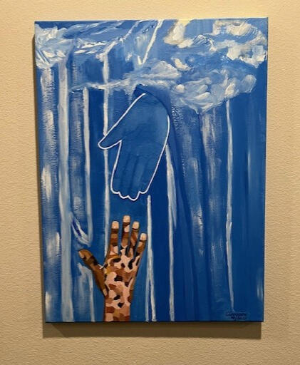 A visual meditation on surrender, guidance, and receiving.